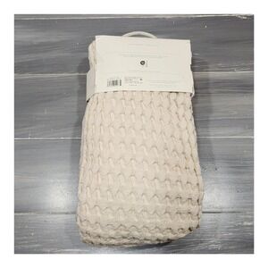 Casaluna Waffle Body Pillow Cover Cream Cotton Oversized